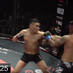 Video. Noskaties kā MMA cīkstoņi vienlaicīgi nokautē viens otru
